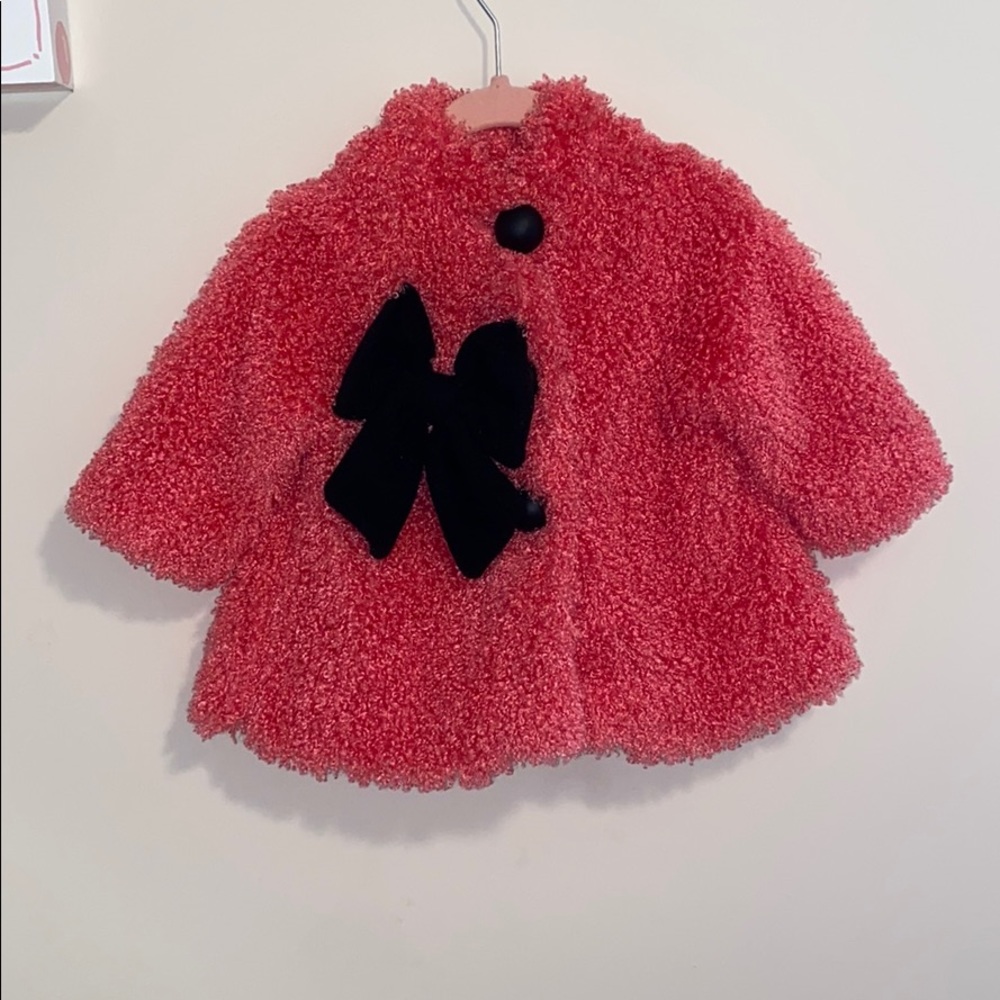 Pink Sherpa Jacket